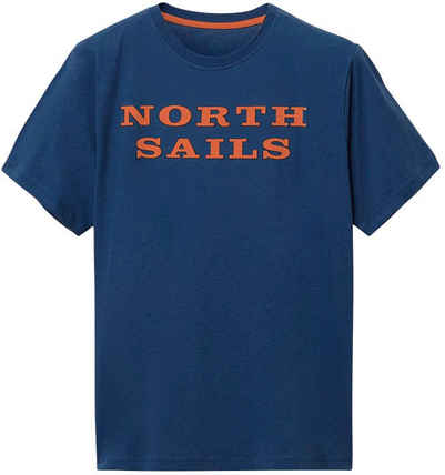 North Sails T-Shirt mit Logo-Print