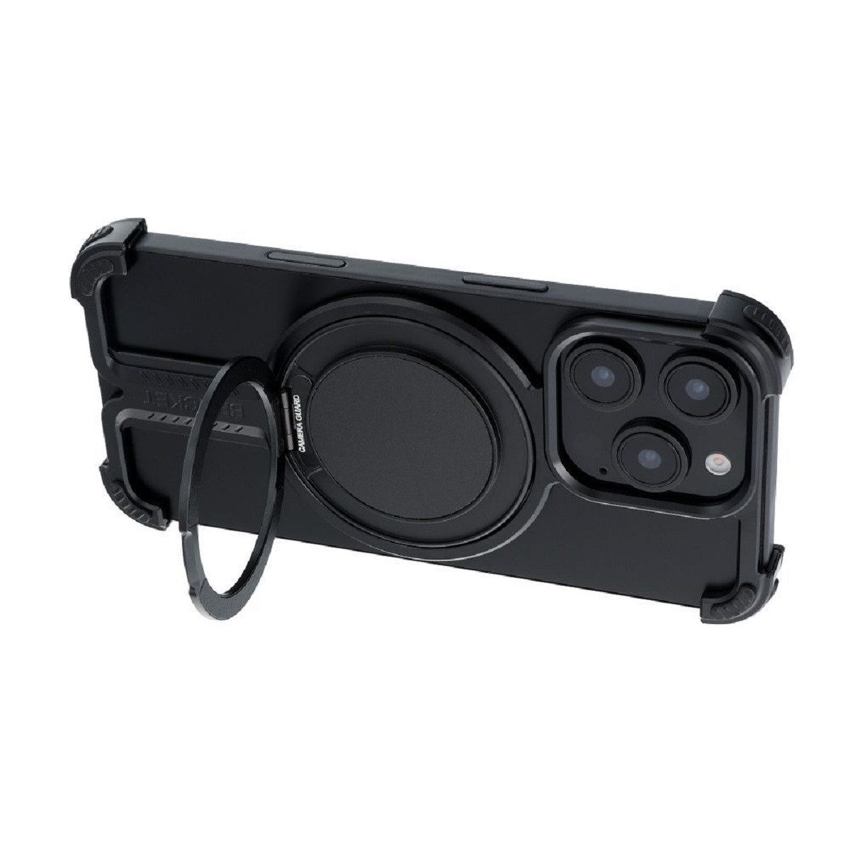 COFI 1453 Handyhülle Bracket Case Robuste Aluminium-Handyhülle mit integriertem Ringständer
