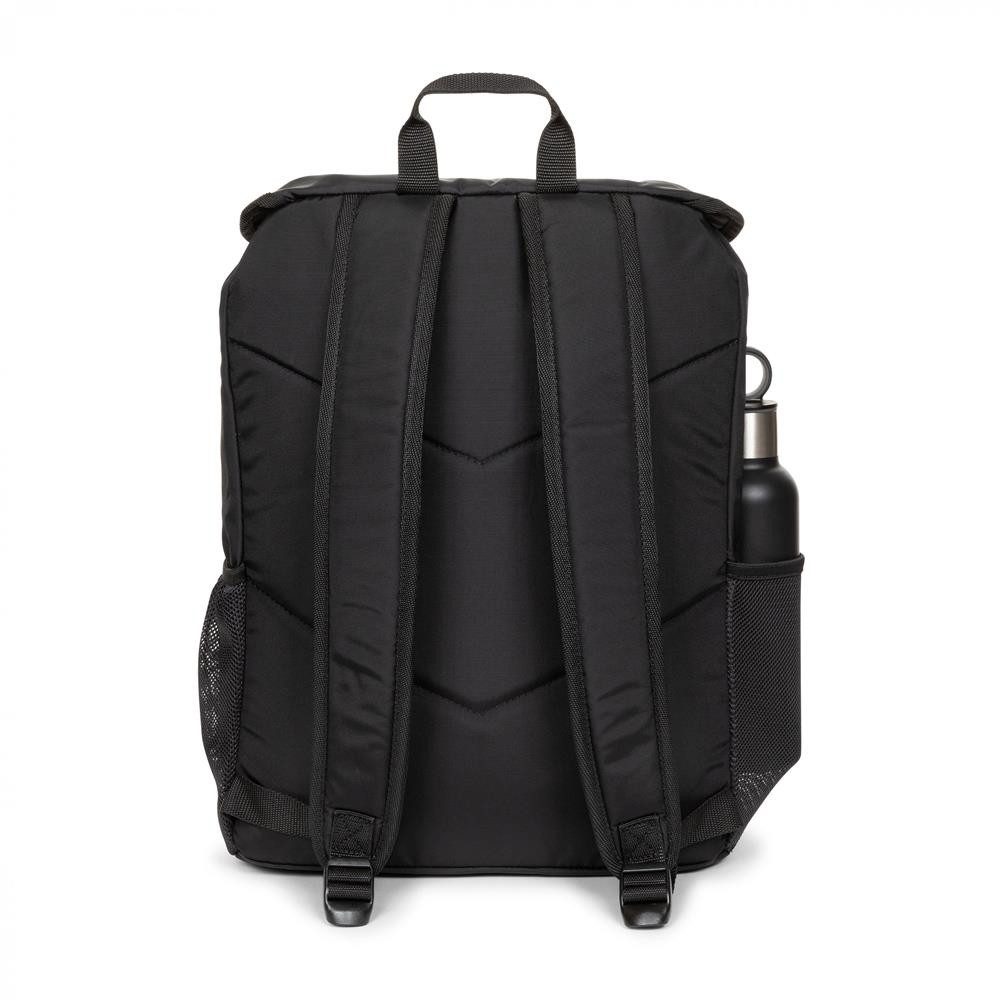 Eastpak Rucksack BAZEGO, 16-Zoll-Laptopfach und Flaschenhalter, 23 l, Powder Black (schwarz)