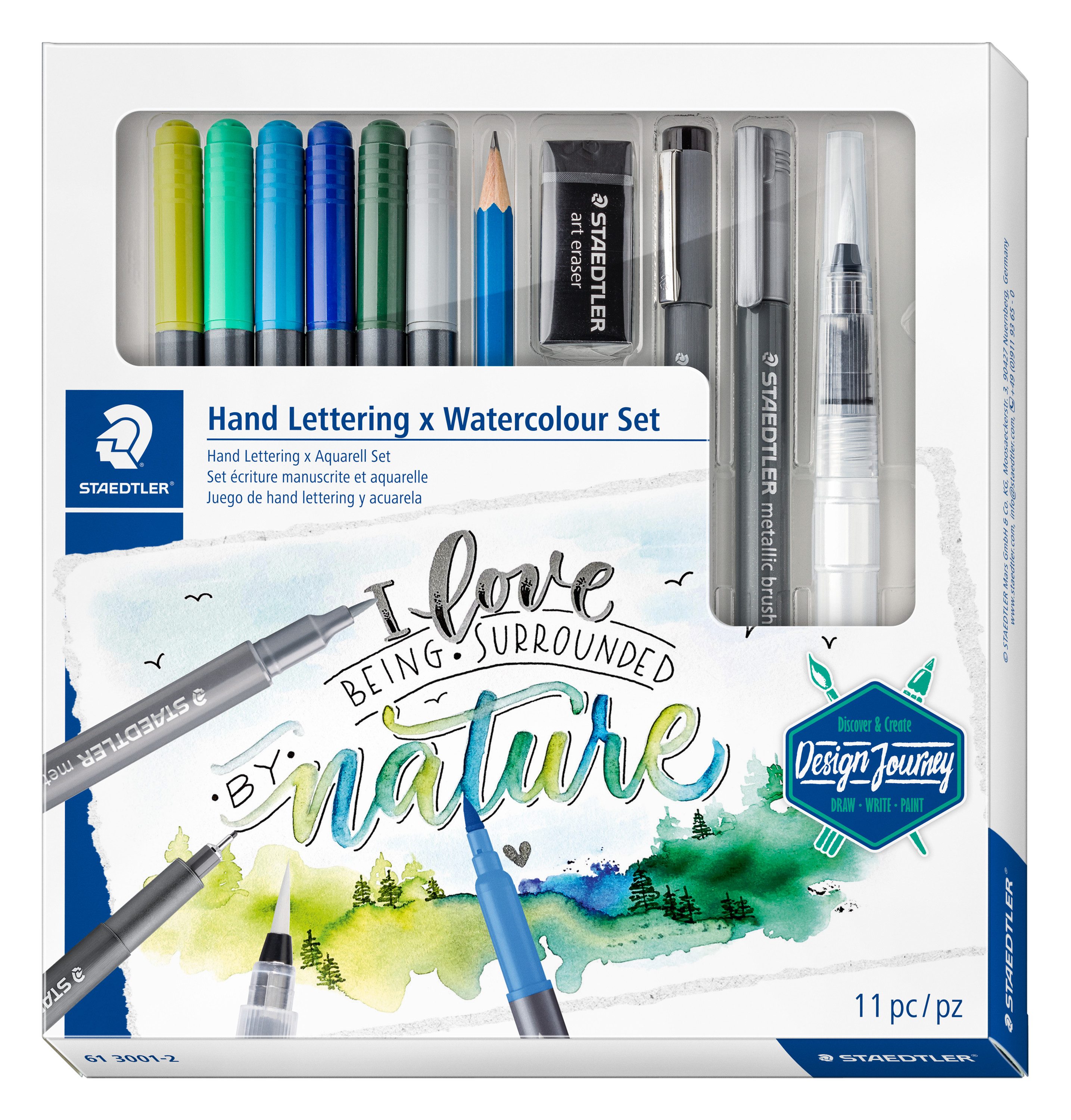 STAEDTLER Kalligraphie-Stift Handlettering, 11 Teile