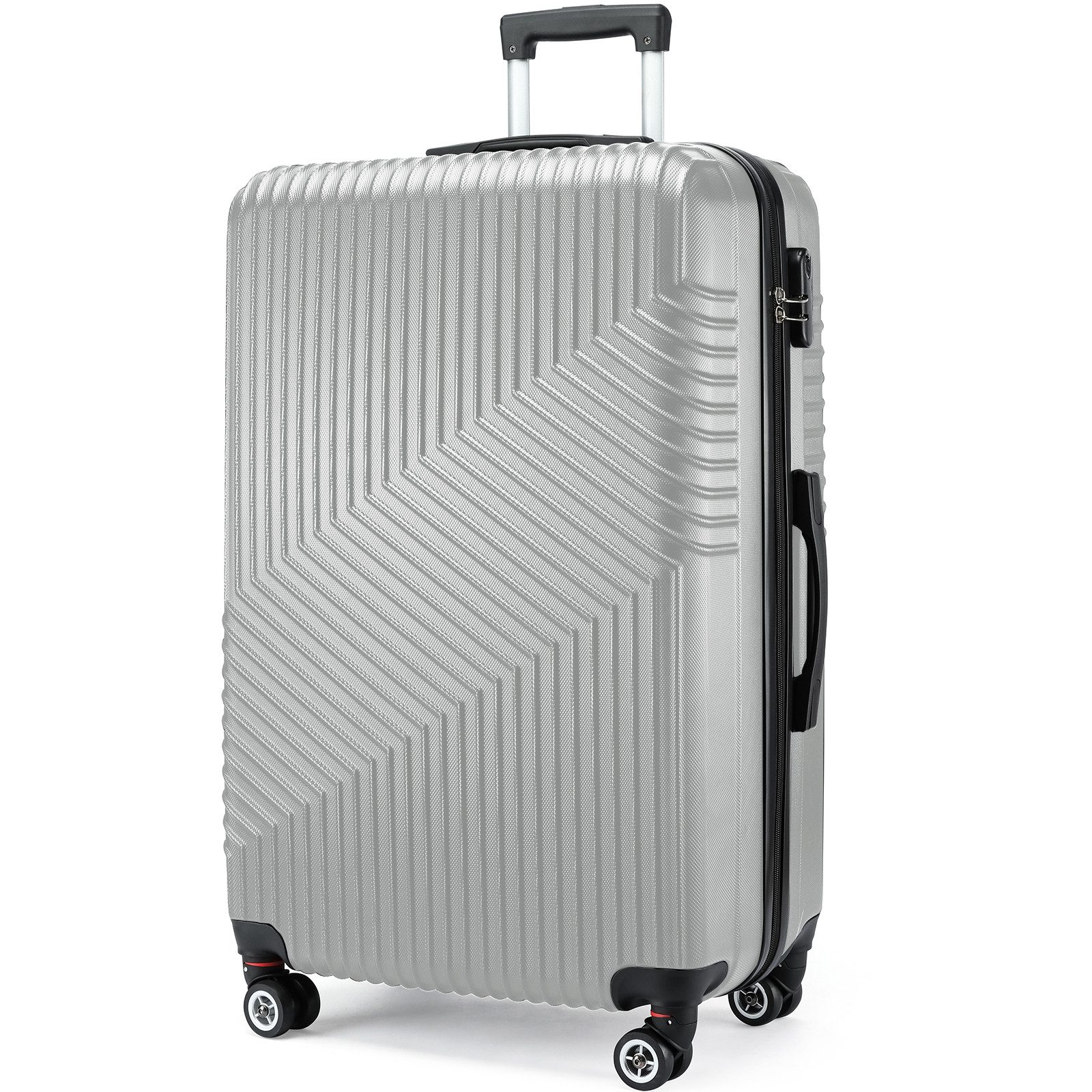 Frentree Koffer Robuster Reisekoffer, 4 Rollen, Trolley (3 Größen: Handgepä günstig online kaufen