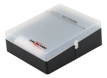 Batteriebox inkl. Akkutester für 48 Stk. AAA, AA & 9V Block Akkus / Batterien - 5 Stück Akku