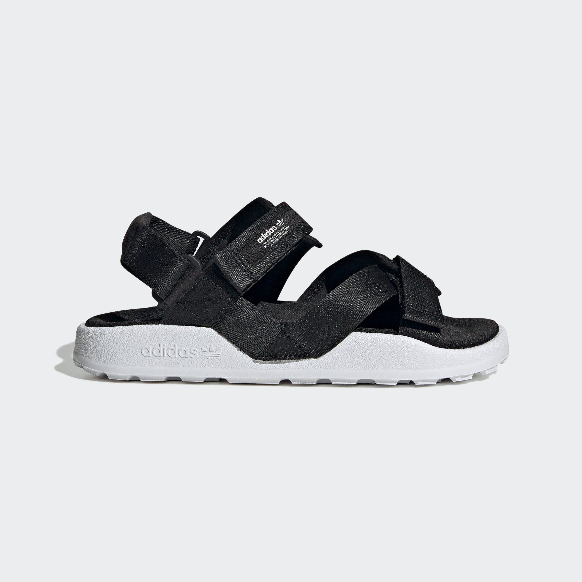 Klettverschluss Cloud / Core ADILETTE Originals / White White Off Black Sandale SANDALE ADVENTURE mit adidas