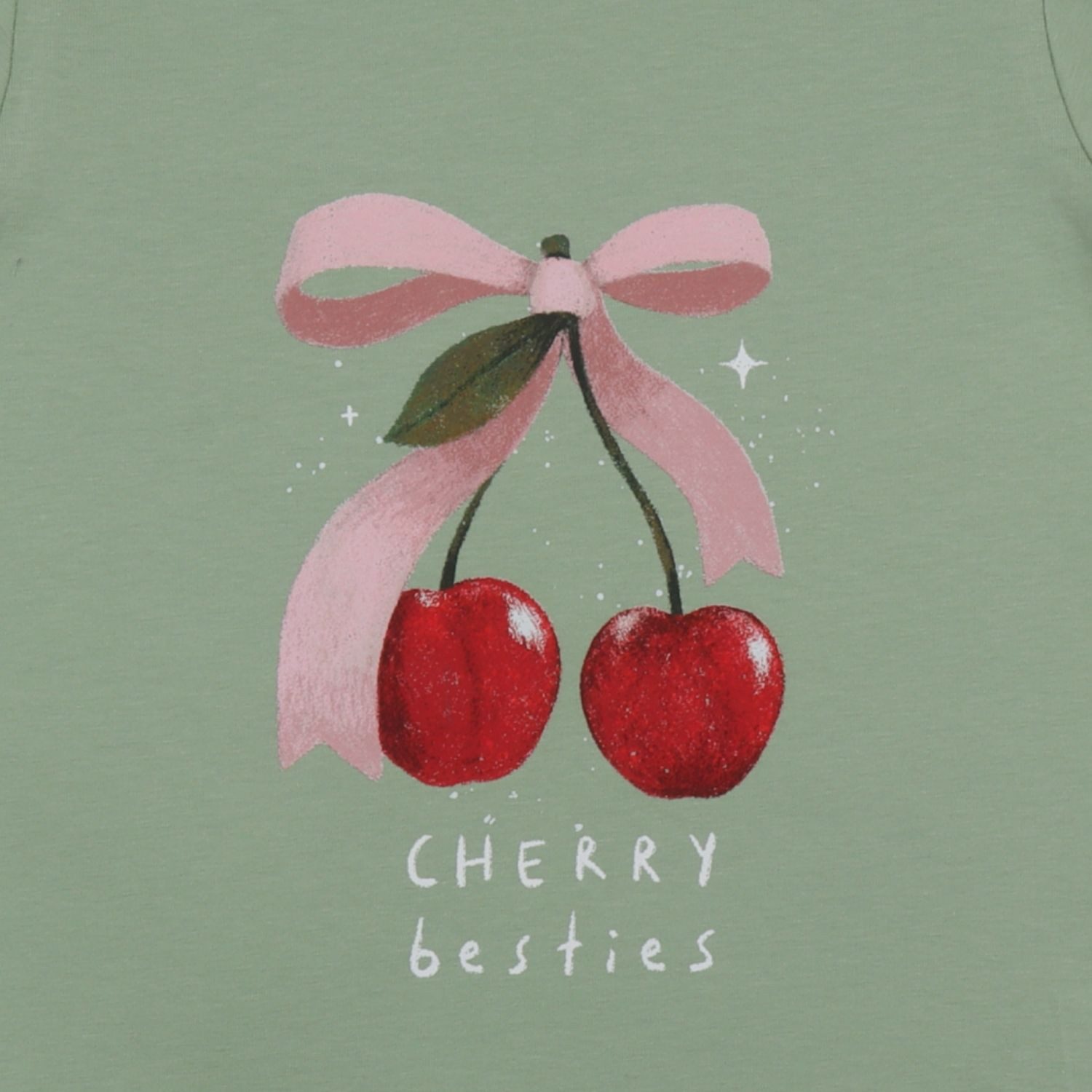 Walkiddy T-Shirt Walkiddy Little Cherries Kinder Bio Baumwolle GOTS Green Bio Baumwolle,GOTS, Kinderbekleidung,nachhaltige Klamotten,T-Shirt