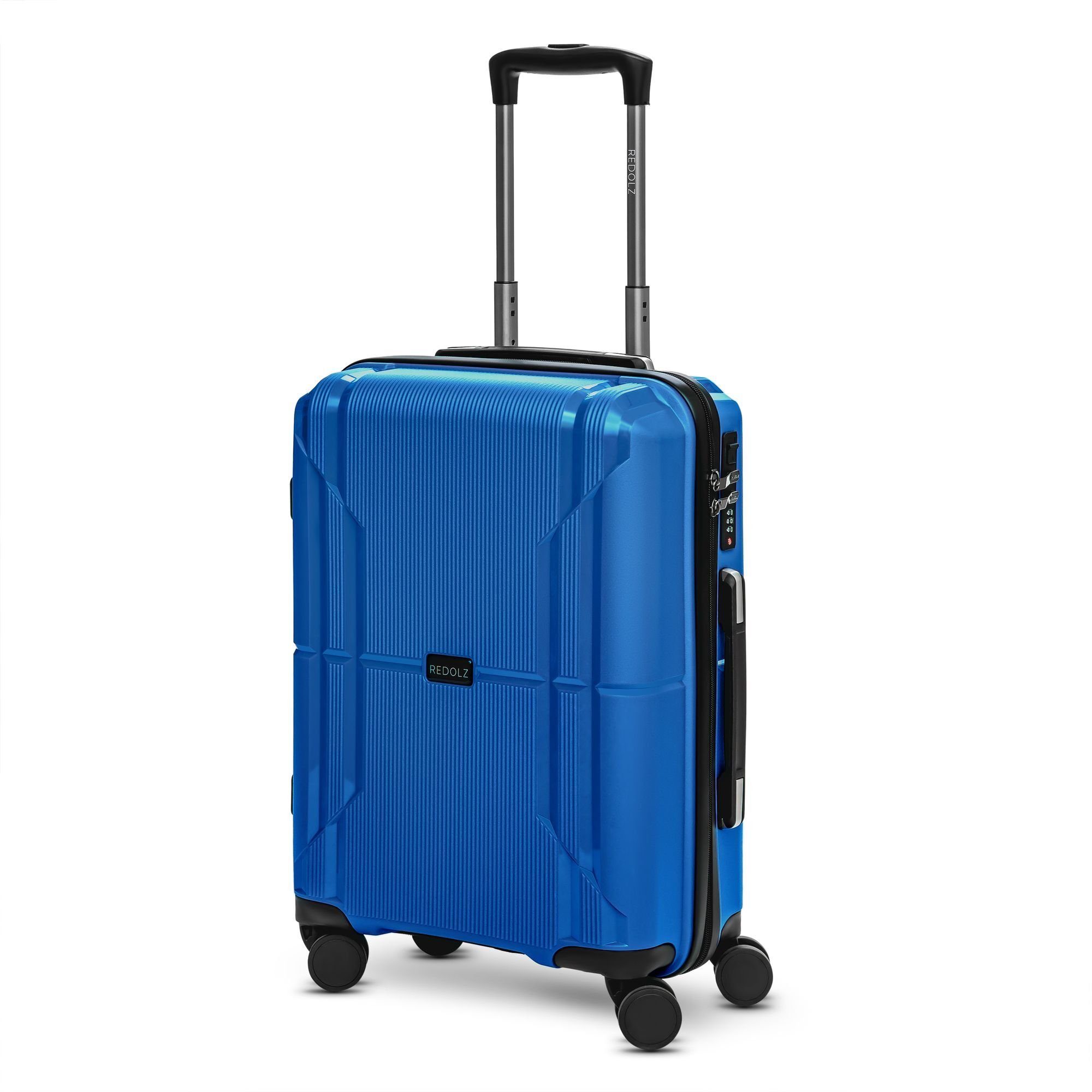 Handgepäck-Trolley Redolz Essentials Rollen, 4 Polypropylen 2 blue 06,