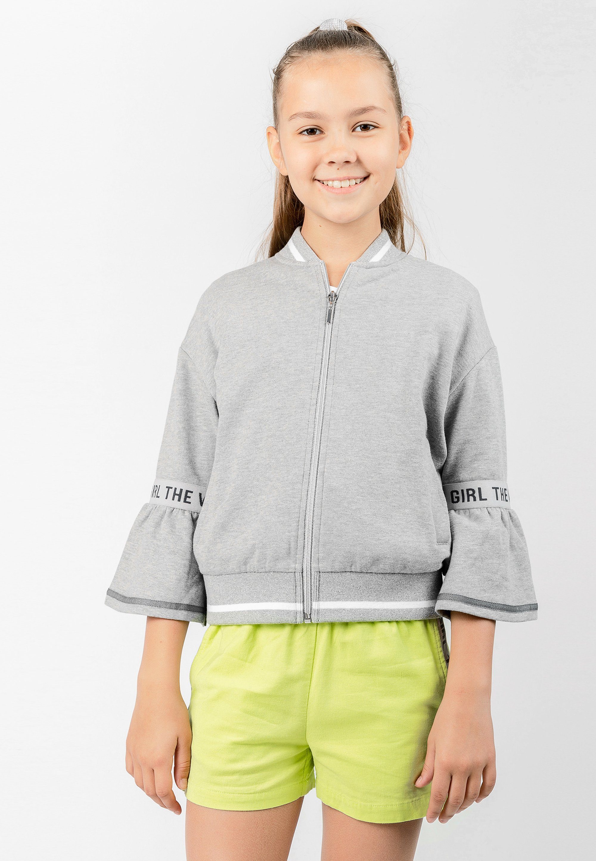 Gulliver Sweatjacke mit trendigem 3/4-Arm