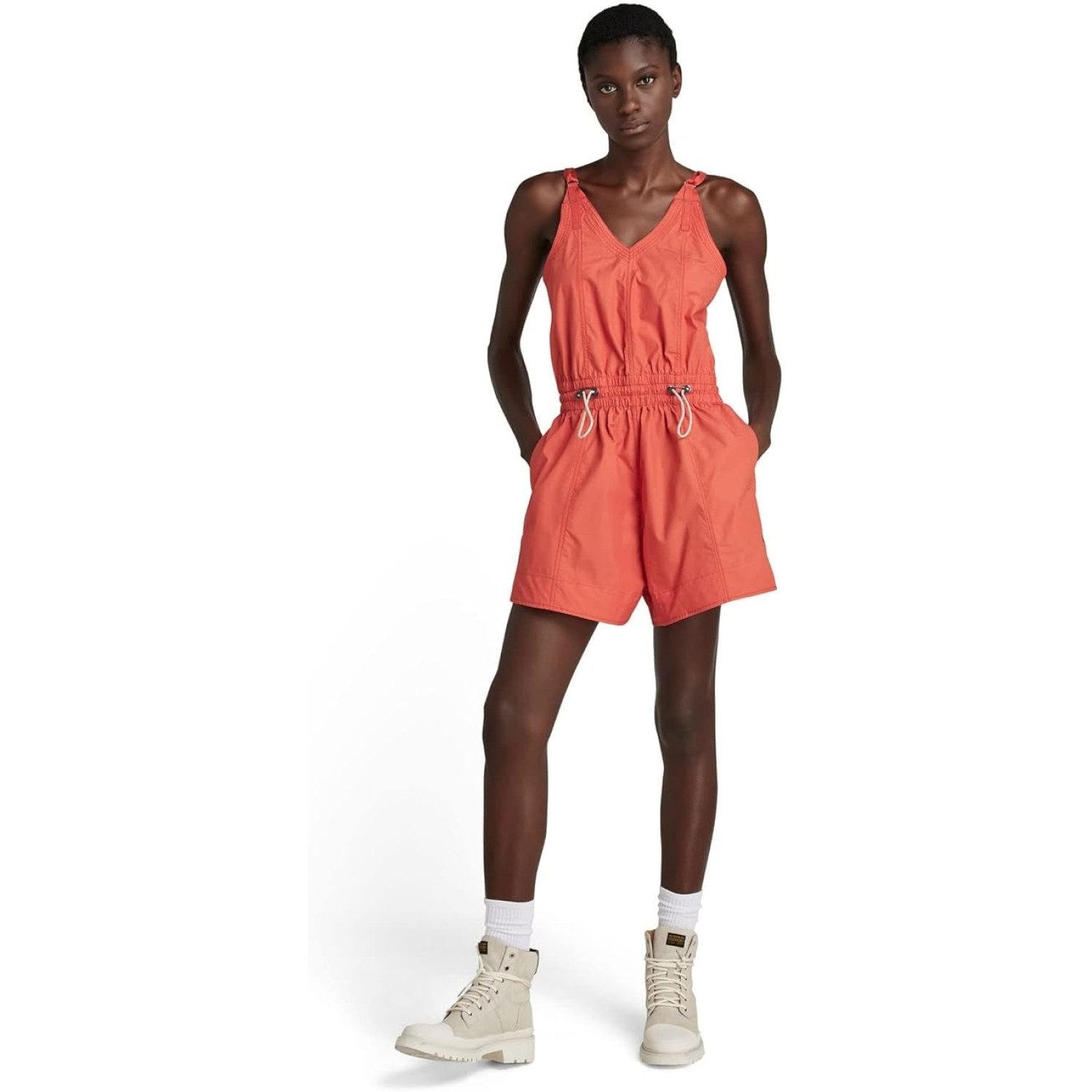 G-STAR Jumpsuit RAW Damen Sleeveless Summer Playsuit Jumpsuit S