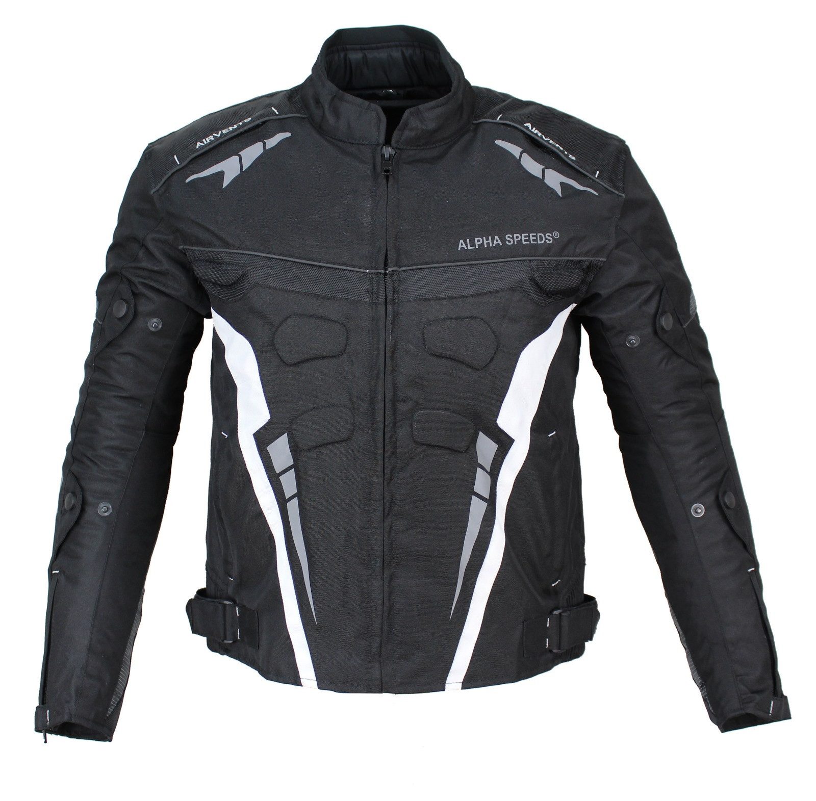 Alpha Speeds Motorradjacke Herren Biker Textil Jacke Wasserdicht Sport Tour günstig online kaufen