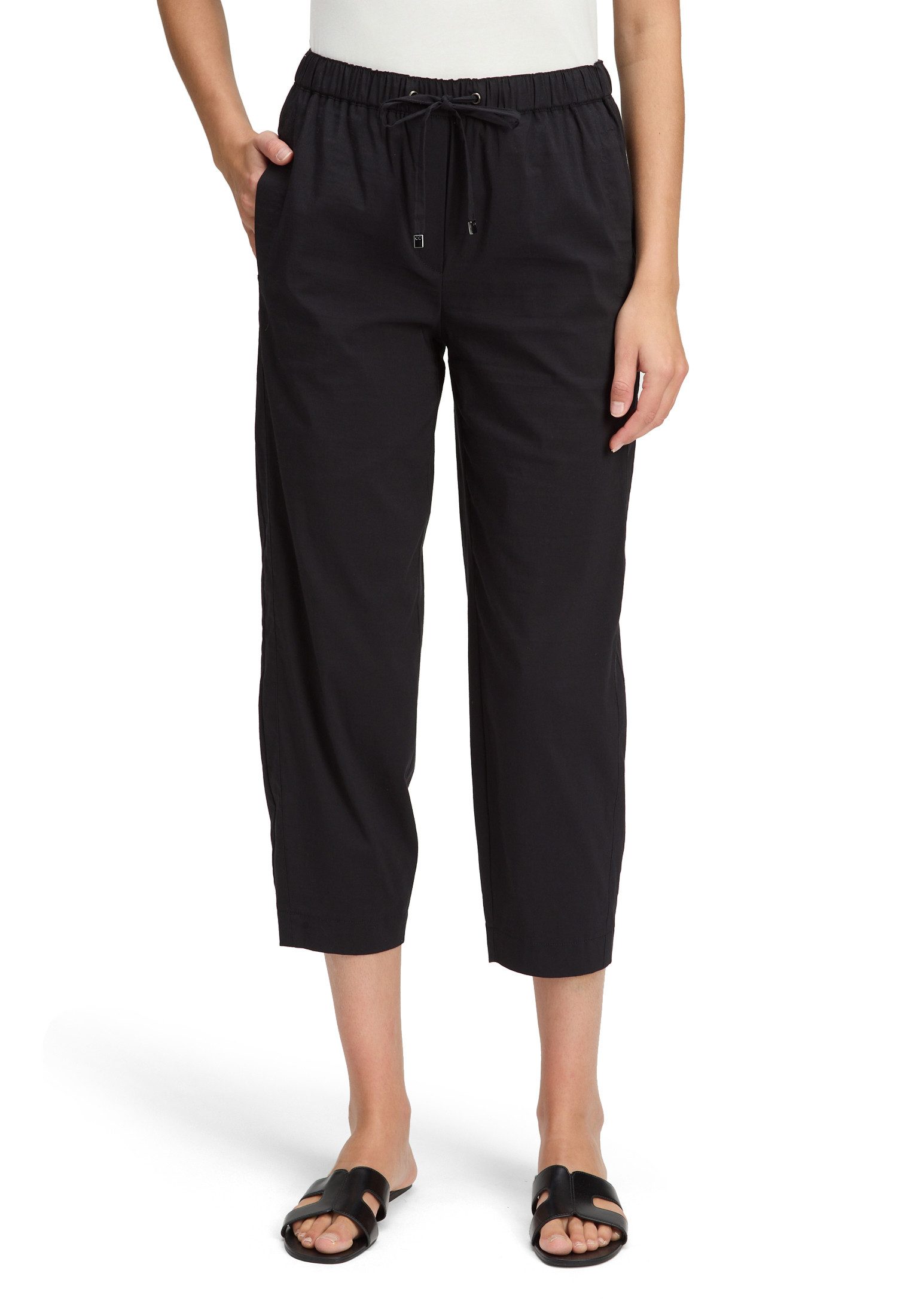 Stoffhose Damen mit elastischem Bund