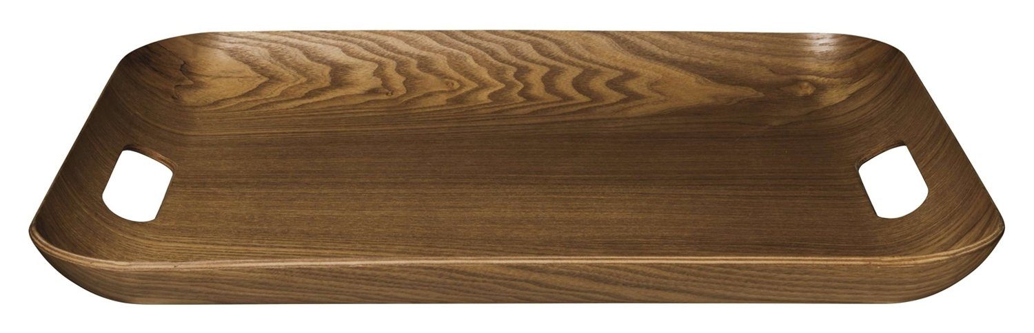 ASA SELECTION Dekotablett WOOD, Braun, B 45 cm, T 36 cm, Weidenholz, rechteckig