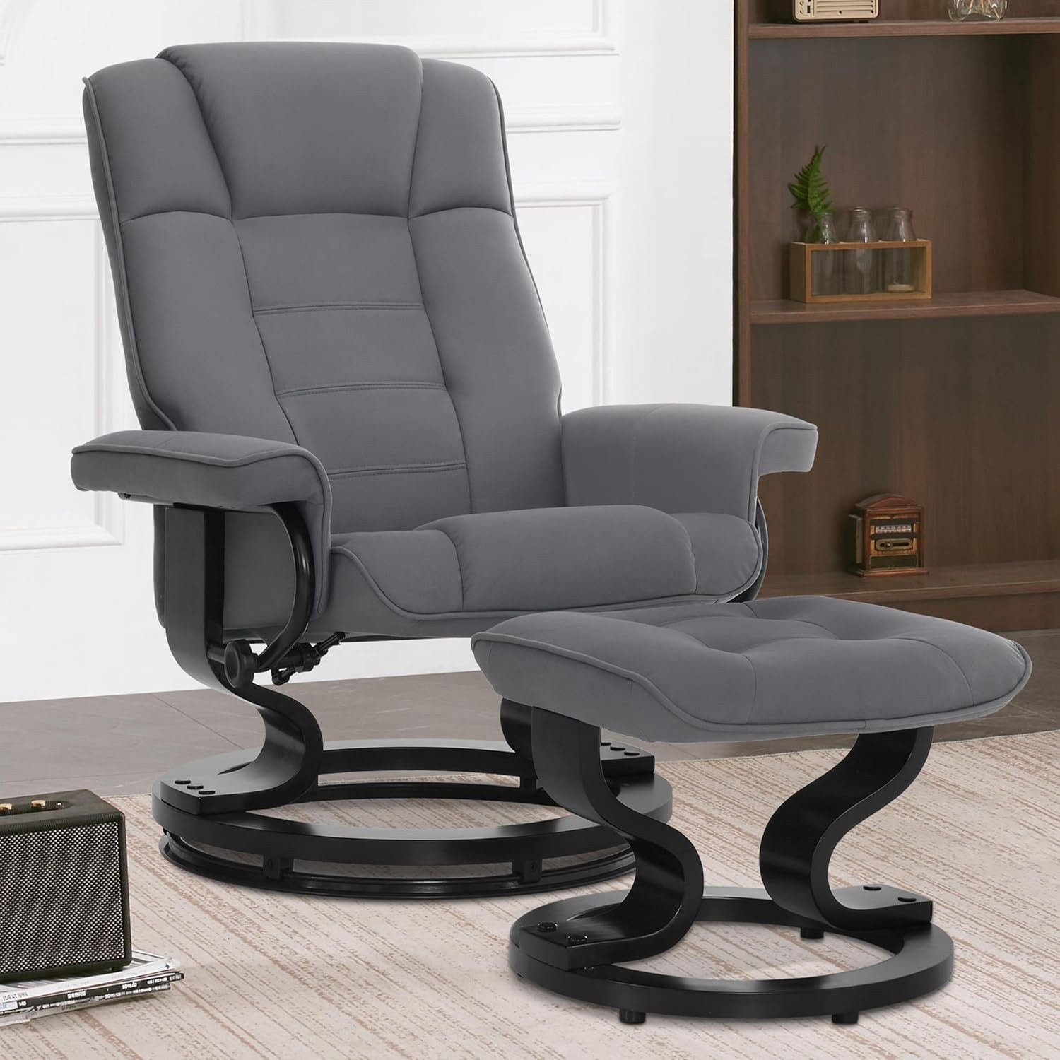 MCombo TV-Sessel M MCombo Relaxsessel mit Hocker Fernsehsessel 9019 (M MCom günstig online kaufen