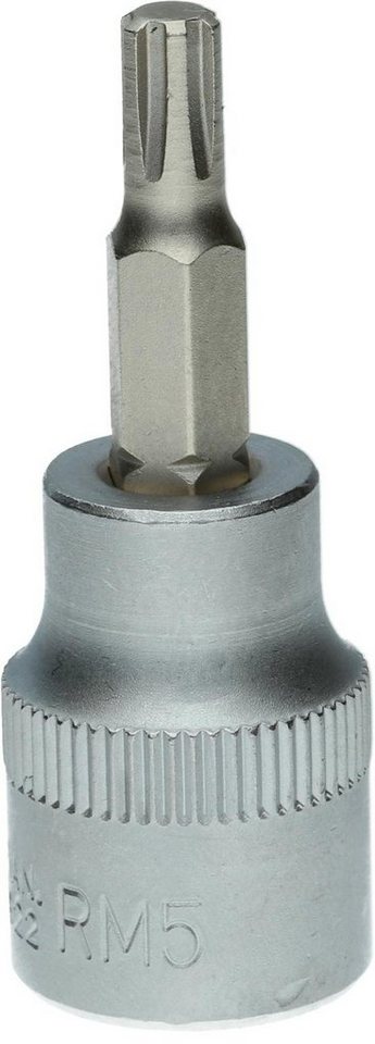 Thumbnail - KS Tools Bohrer- und Bitset 3/8" Bit-Stecknuss für RIBE®-Schrauben, M5, Länge 48 mm
