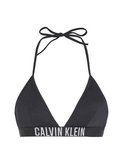 Calvin Klein Swimwear Triangel-Bikini-Top Classic, mit Schriftzug