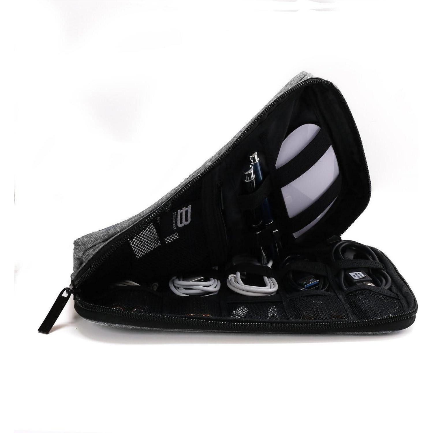 LuxusKollektion Taschenorganizer Electronics Cable Organizer with Water-Resistant Material