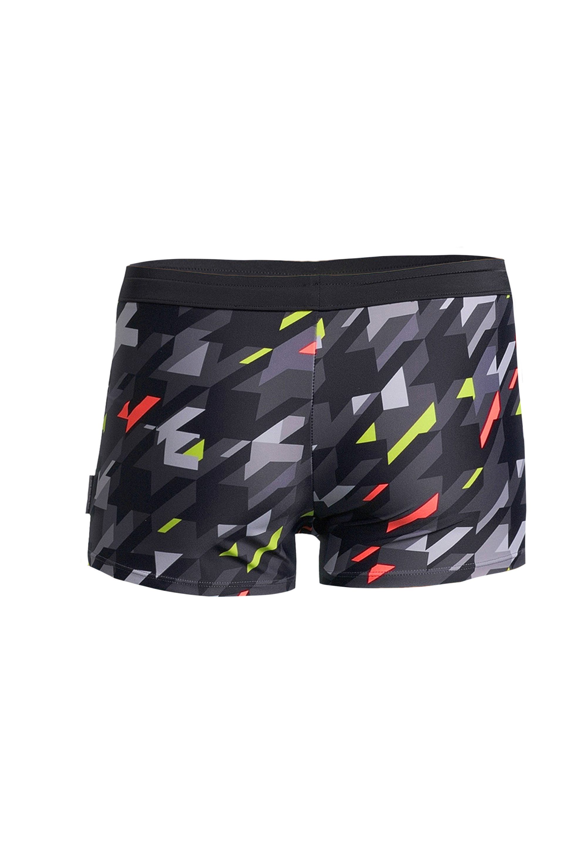 Beco Beermann Badeshorts SUNSET (1-St) mit durchgehendem Bindeband und coolem Geo-Muster – Bild 4 von 5