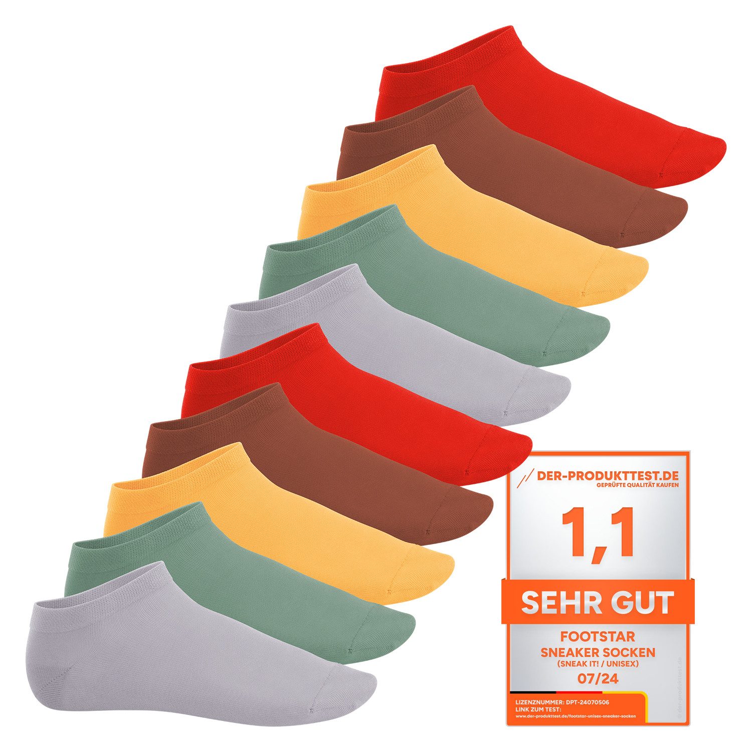 Footstar Füßlinge EVERYDAY! 10 Paar / günstig online kaufen