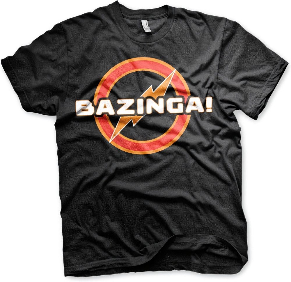 The Big Bang Theory T-Shirt Bazinga Underground Logo Big Tall T-Shirt