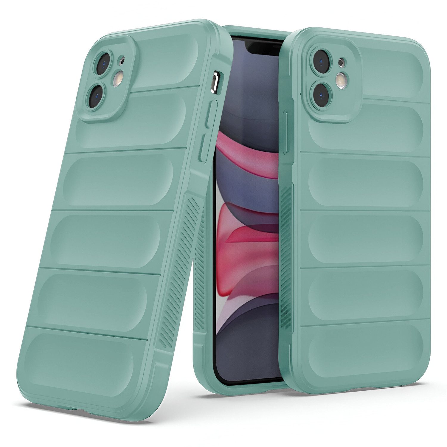 betterfon Handyhülle Outdoor Case für Apple iPhone 11 Serie Back Cover Bumper TPU Case, Stoßfestes TPU, formstabil, flexibel & mit Kameraschutz