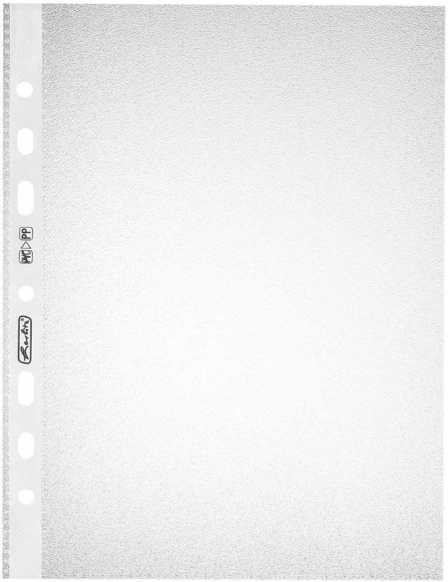 Herlitz Prospekthülle Prospekthüllen A5 genarbt VE=50 Stück (20 Stück)