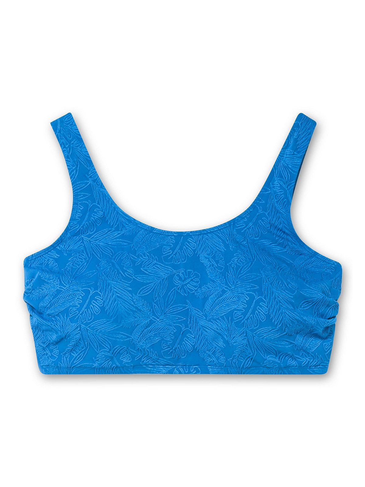 Sheego Bügel-Bikini-Top Große Größen, mit Blumen-Struktur und Softcups