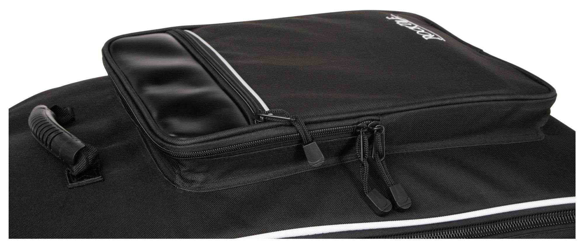 Rocktile Gitarrentasche E-Gitarrentasche, Gigbag für E-Gitarre, gepolstert mit Rucksackgarnitur