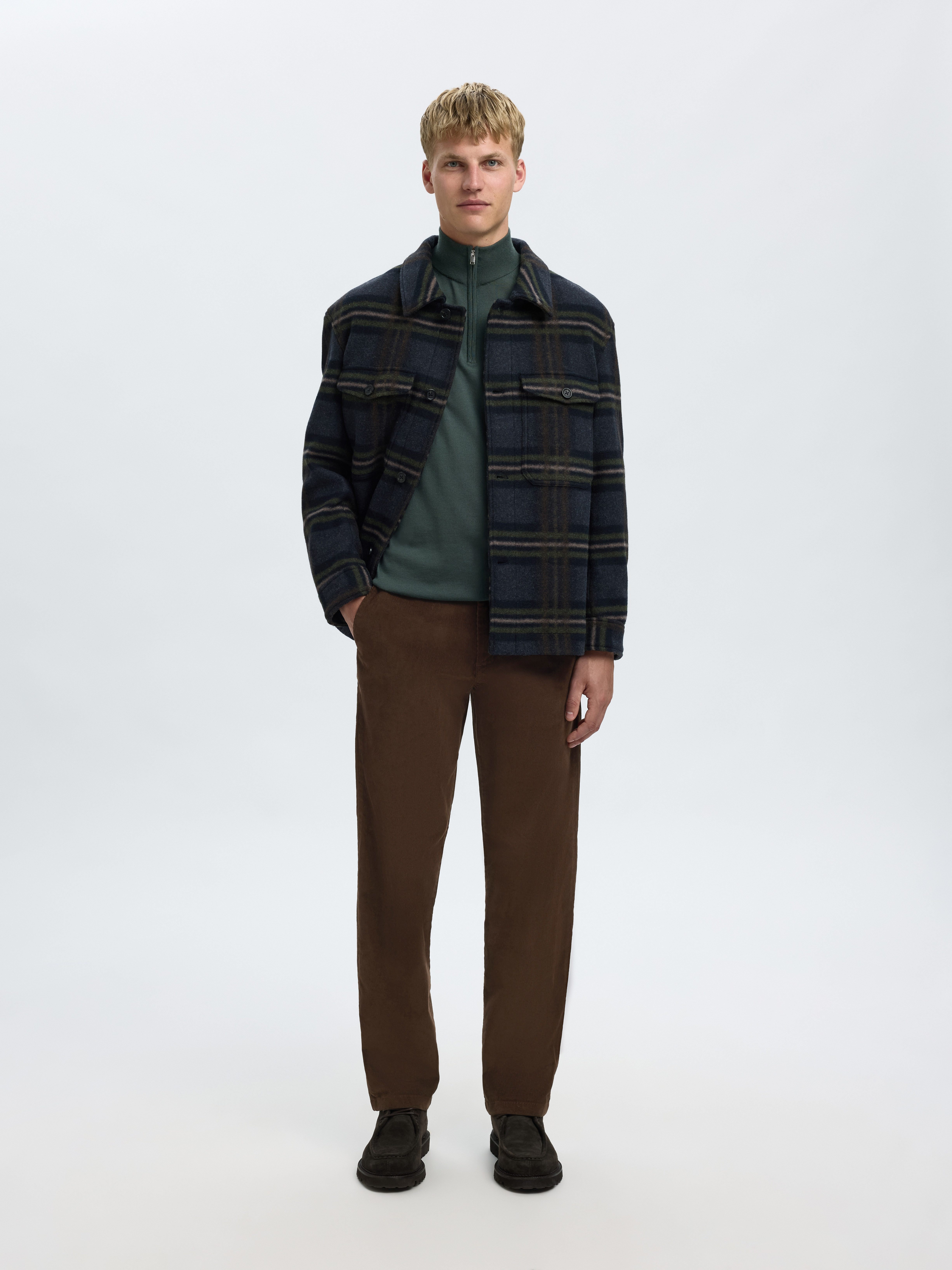 Selected Cordhose SLH196-STRAIGHT MILES CORD PANT W NOOS
