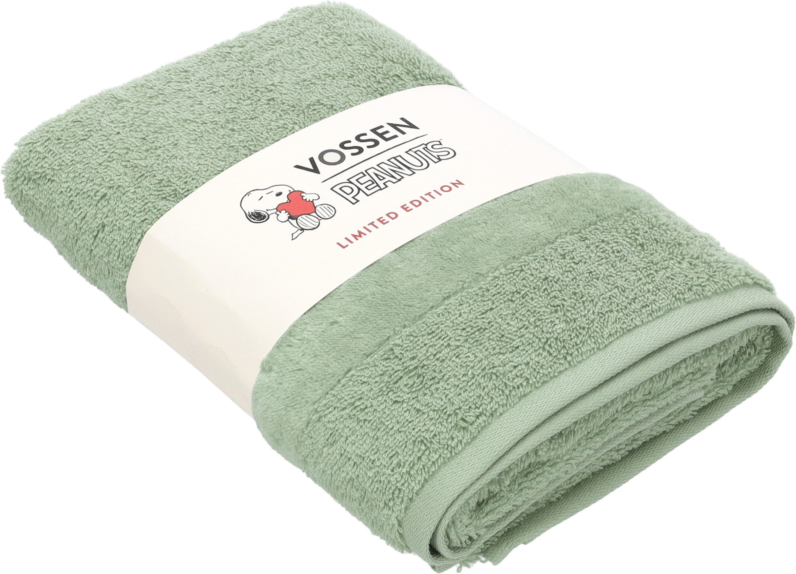 Vossen Handtuch SLEEPY SNOOPY, Velours (1-St), mit Veloursbordüren und Snoopy Stick