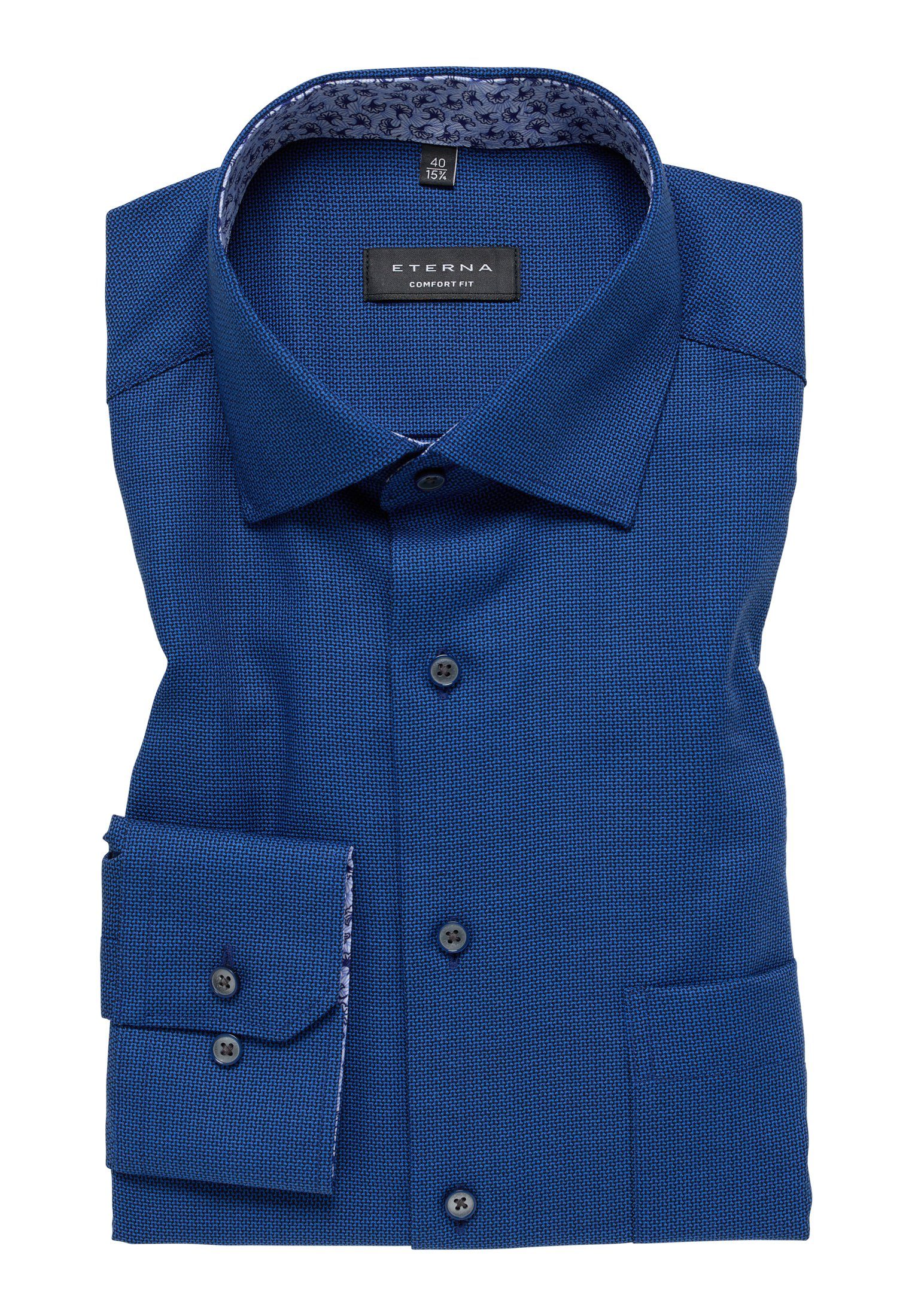 Eterna Langarmhemd COMFORT FIT NON IRON (bügelfrei)
