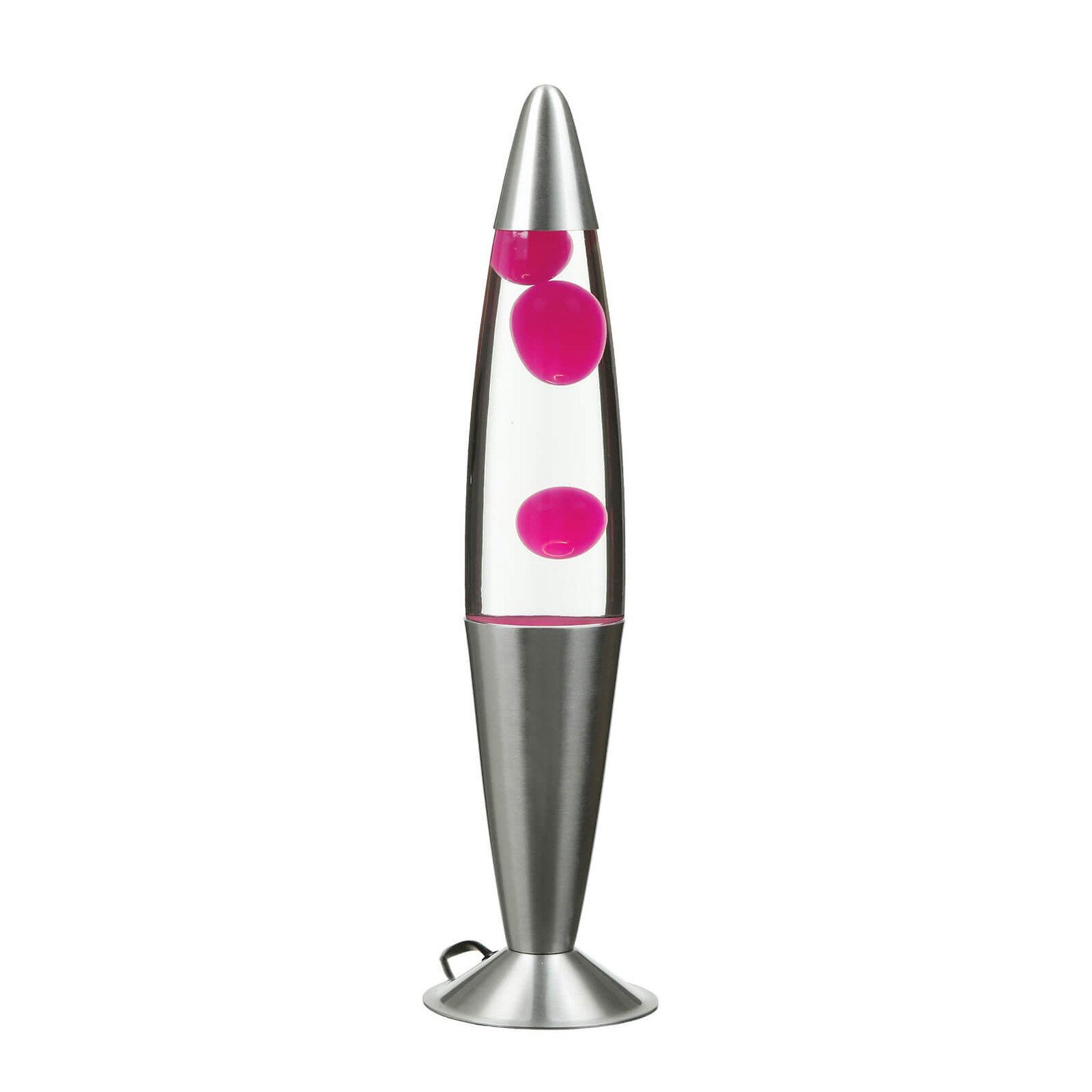 Licht-Erlebnisse Lavalampe JENNY, Warmweiß, Tischleuchte Pink günstig online kaufen