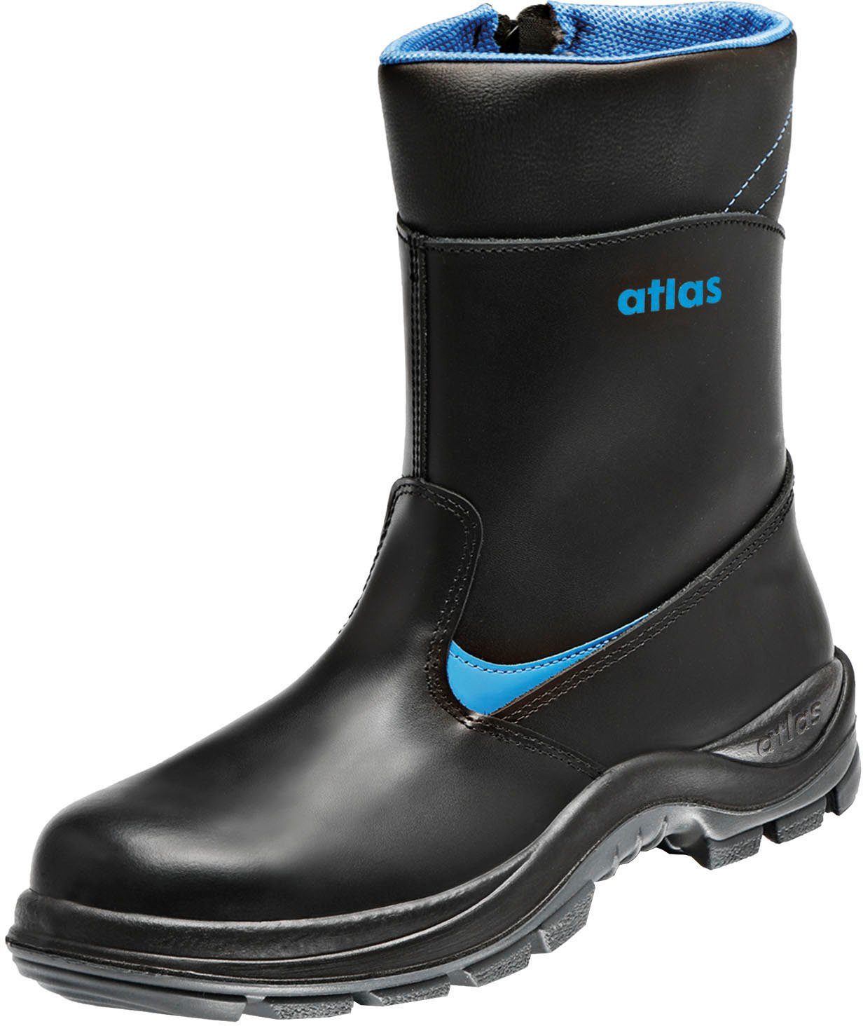 Atlas Schuhe Anatomic gefüttert S3, BAU 800 Sicherheitsstiefel Sicherheitsklasse XP warm