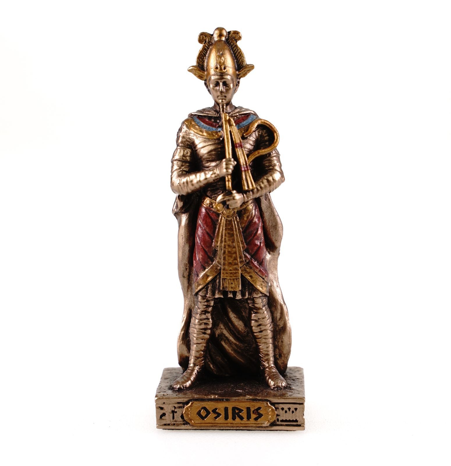 Dekofigur Miniatur Dekofigur Ägyptische Göttin Osiris by Veronese 9cm Statue