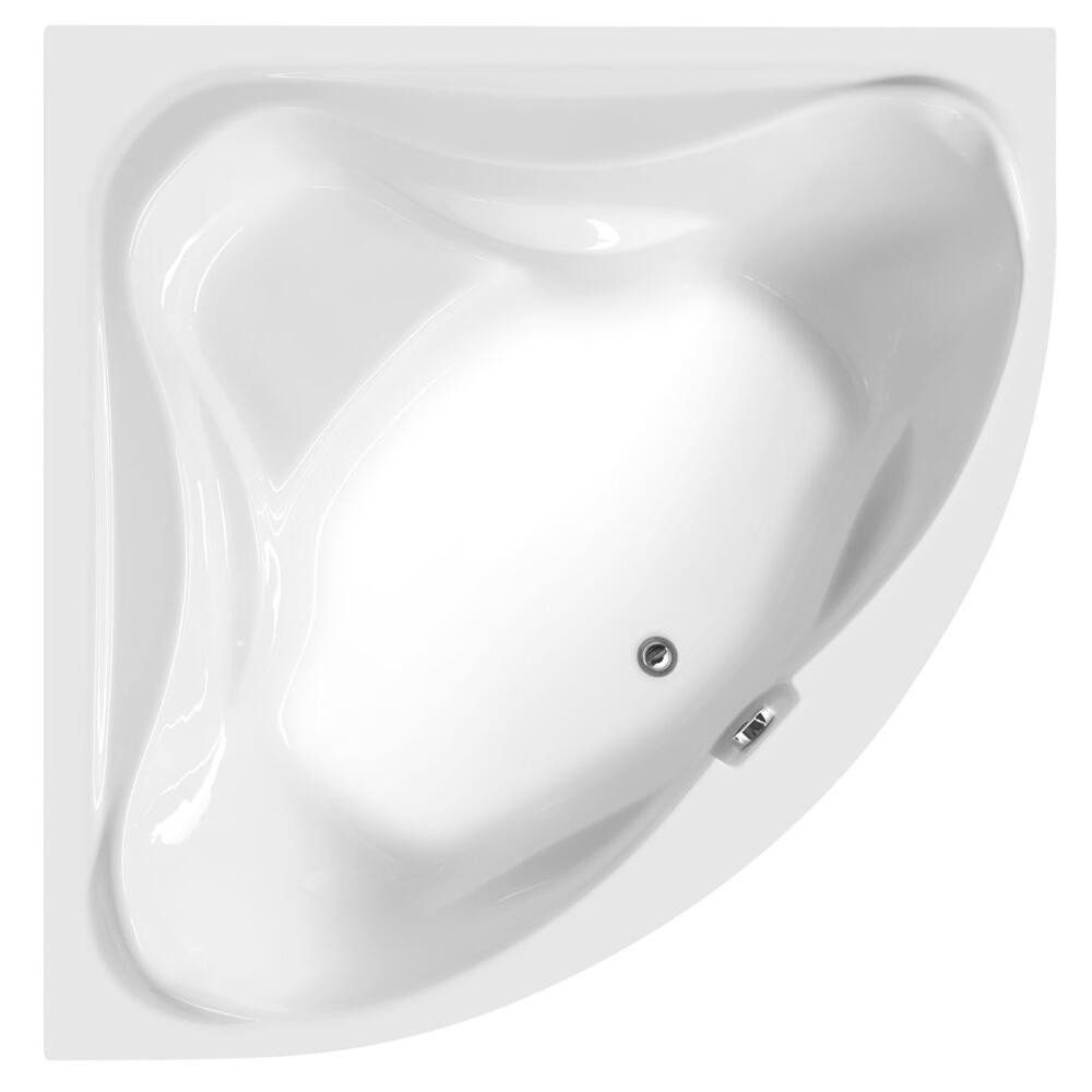 Aqualine Badewanne DUNJA Eckbadewanne 150x150x48cm, weiß, (1-tlg)