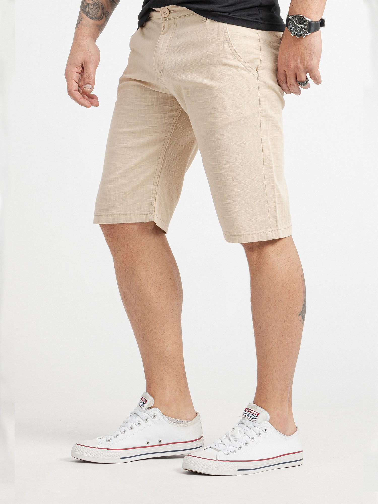 Rock Creek Bermudas Herren Shorts Leinen günstig online kaufen
