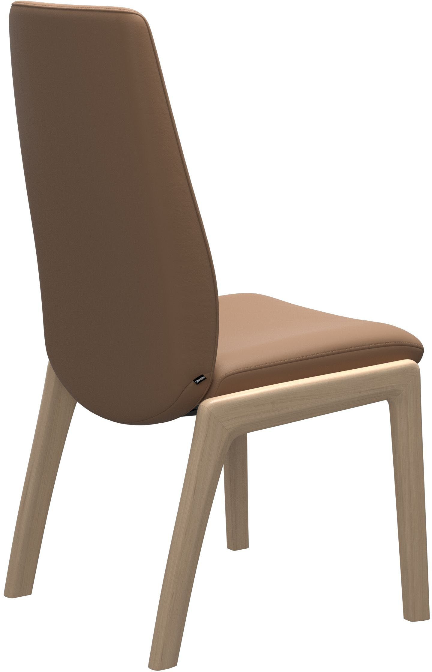 High Stressless® Polsterstuhl L, Größe Laurel, mit abgerundeten gekalkt Eiche Beinen Back, in