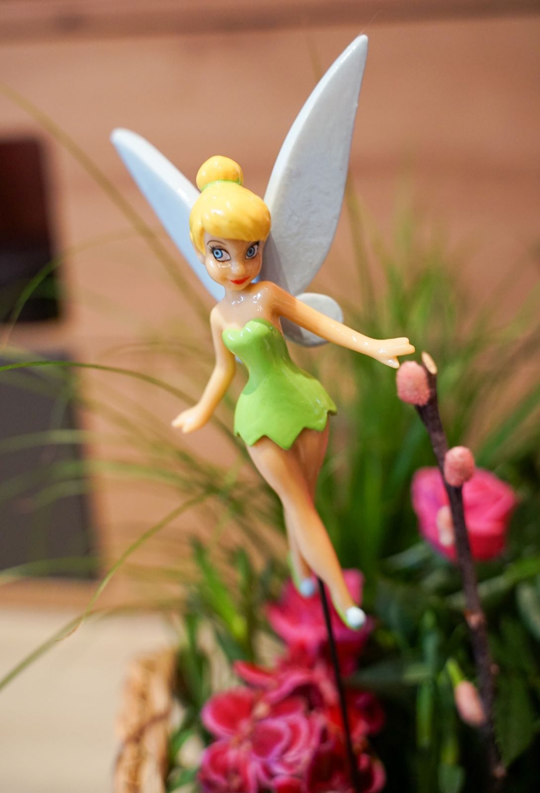 Disney Gartenstecker Thinkerbell In Outdoor Gartendeko Blumenstecker 40x7x4 cm