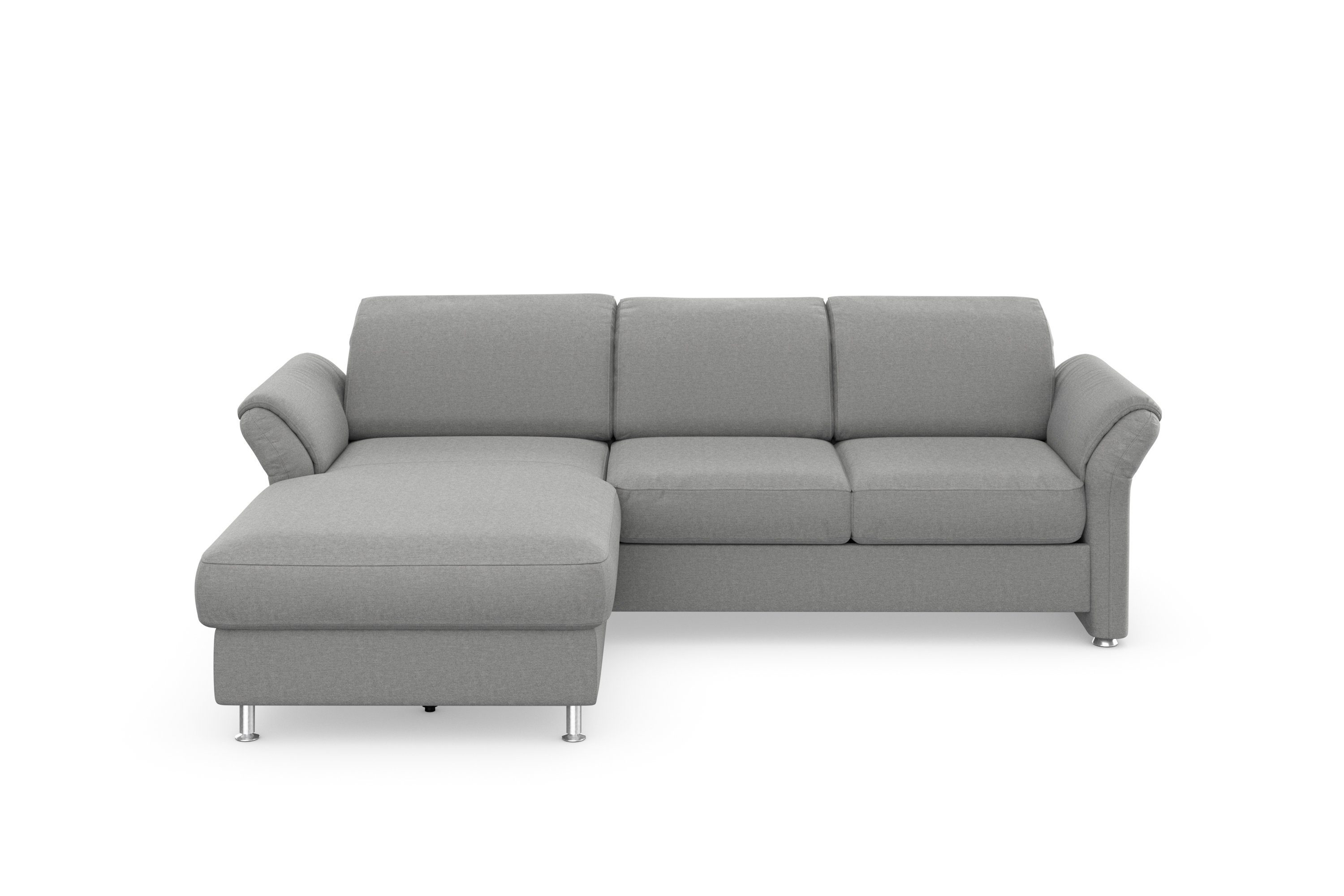 sit&more Ecksofa Apulia, wahlweise Bettfunktion, und Armteilverstellung und Bettkasten Kopf