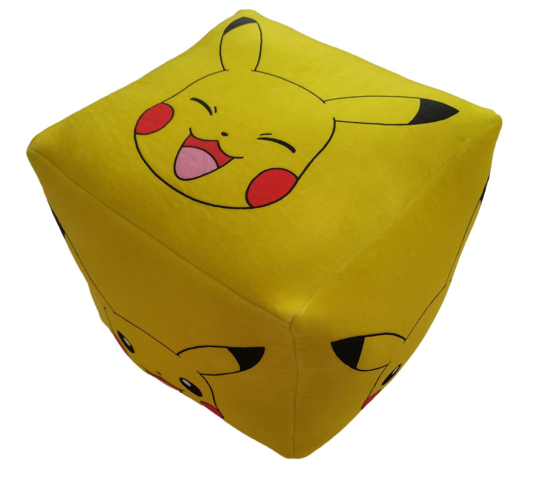 POKÉMON Dekokissen Würfel-Kuschelkissen – Hochwertiges Polyester für kleine Fans