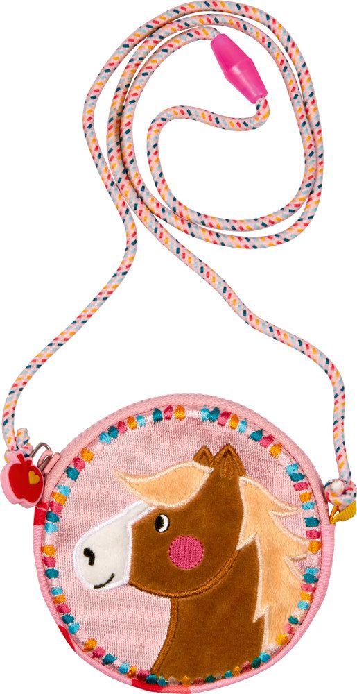 Umhängetasche Spiegelburg Hey! Pony Portmonee mit Kordel Ø 10 cm ab 4 Jahren
