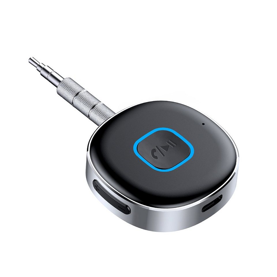 GelldG AUX Bluetooth Adapter Auto, Drahtloser KFZ Bluetooth 5.0 Empfänger  Bluetooth-Adapter