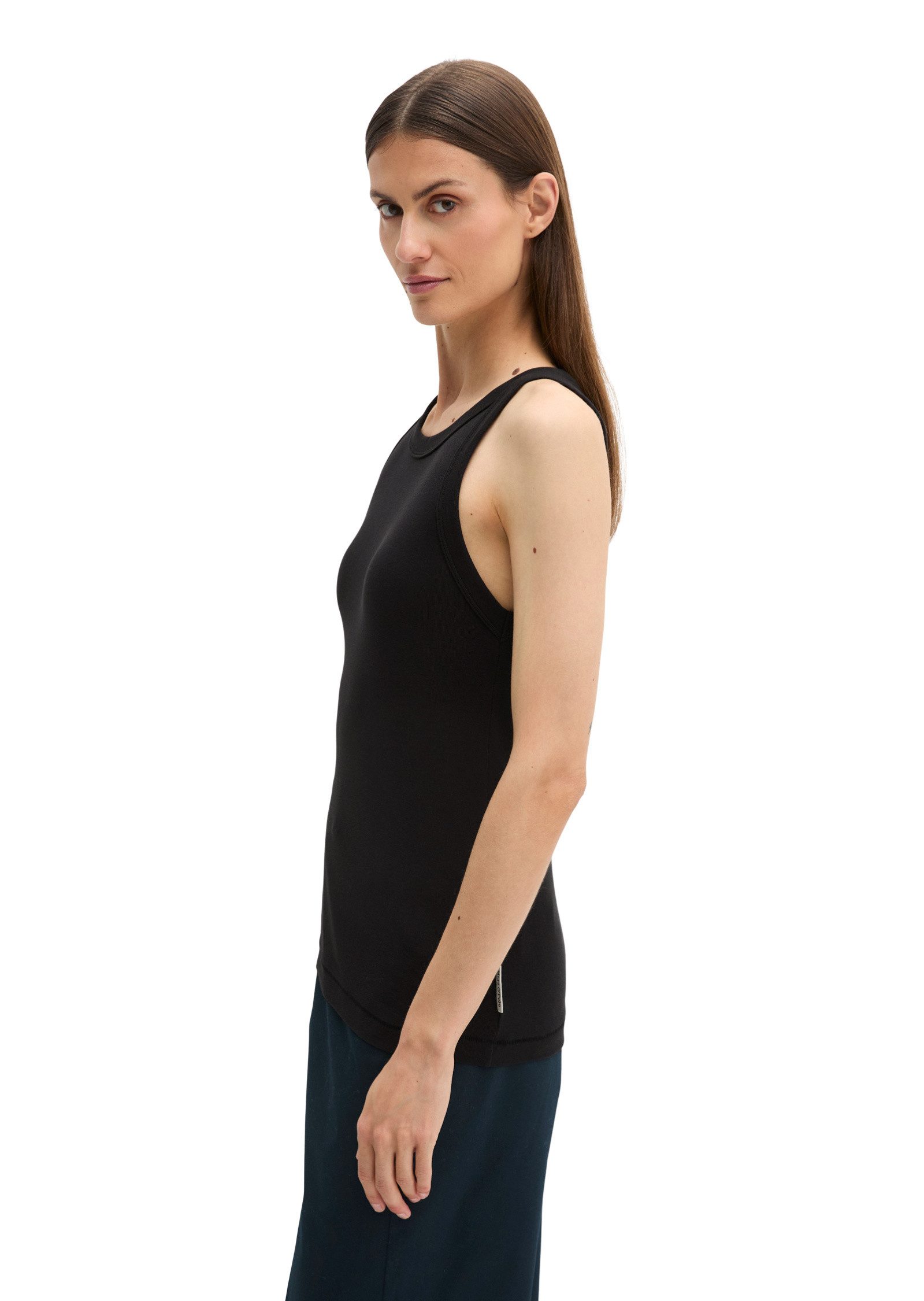 Marc O'Polo T-Shirt aus Rippjersey
