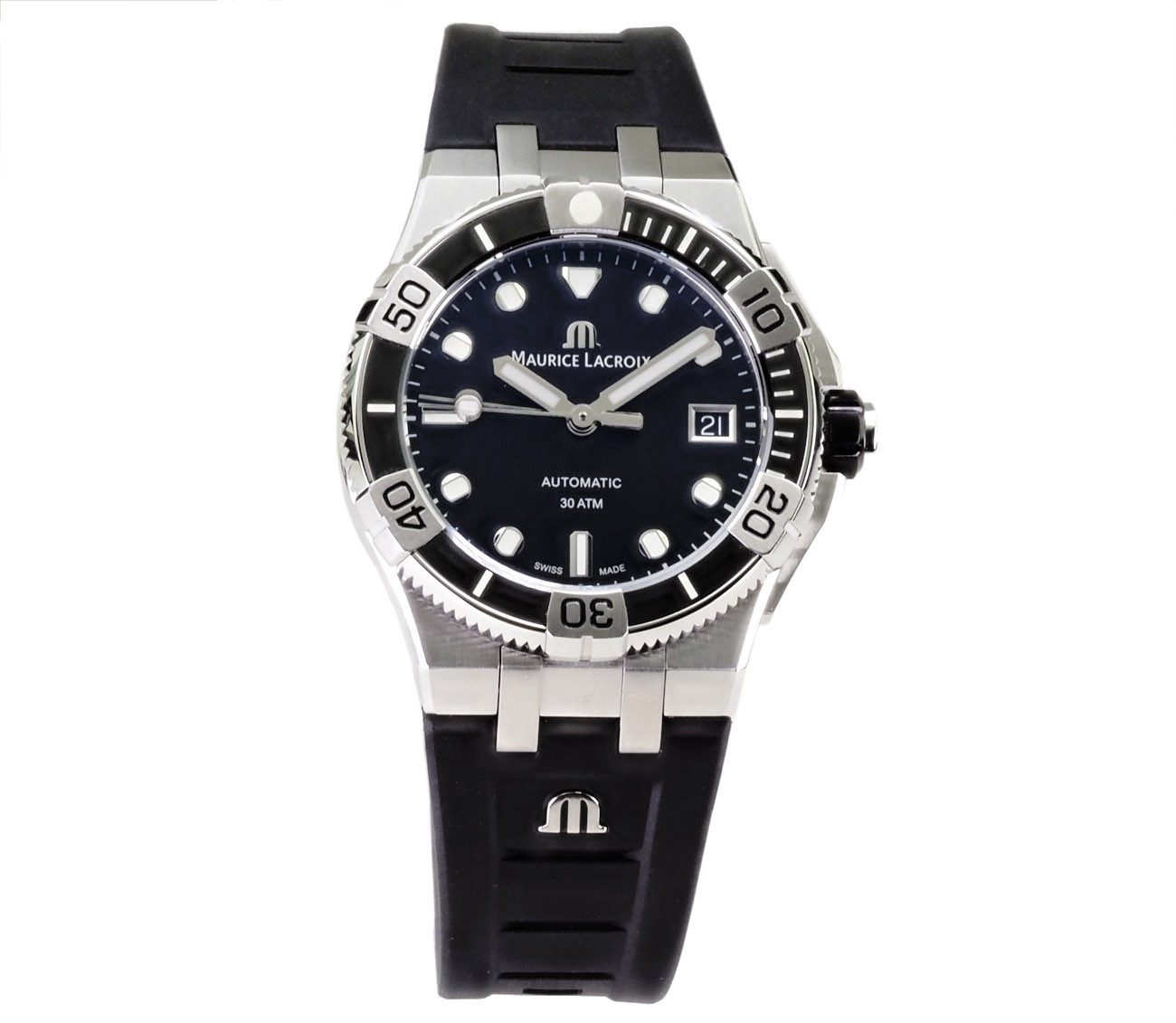 MAURICE LACROIX Schweizer Uhr 39 mm Ø Aikon Venturer Automatik AI6057-SSL20-330-2 Aikon Venturer, Waterresistant: 30 ATM