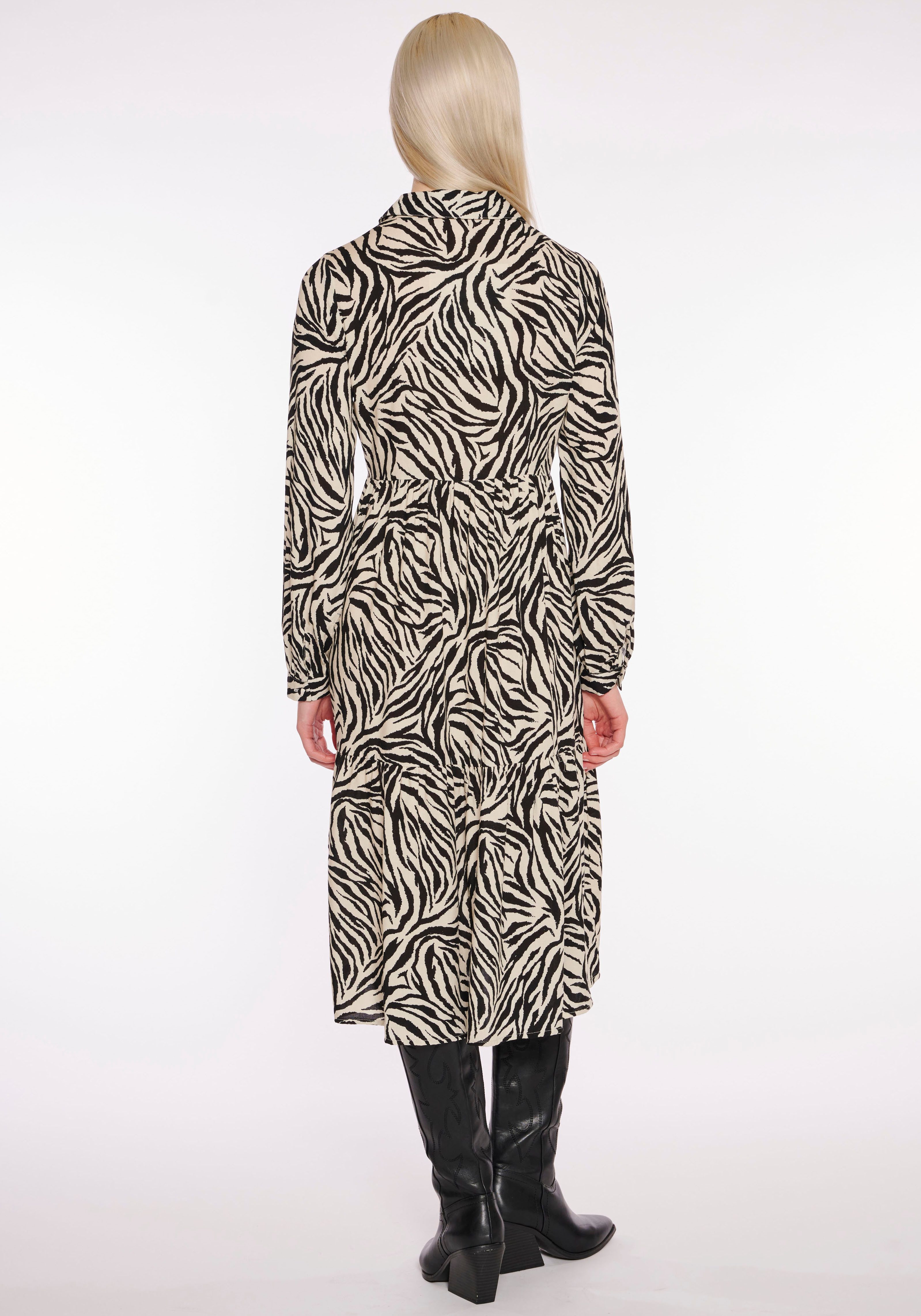 HaILY’S Maxikleid MD V DR Mi44ri Sommerkleid, mit Volant günstig online kaufen