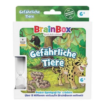 BrainBox Spiel, Brain Box Pocket - Gefährliche Tiere