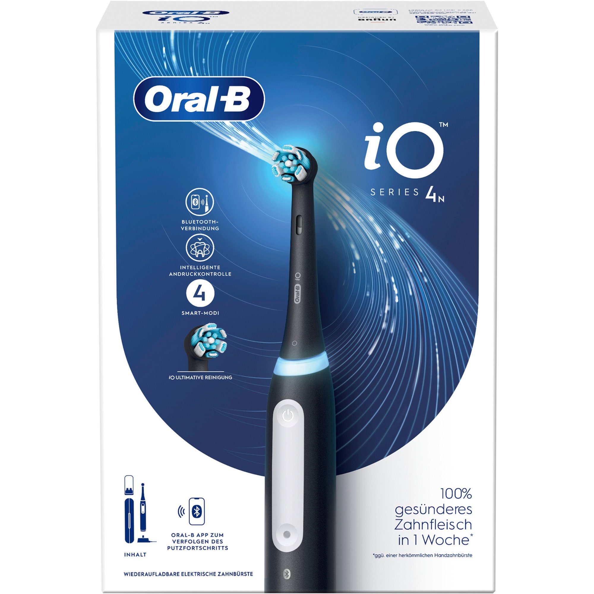 Oral-B Elektrische Zahnbürste Oral-B Oral-B iO Series 4, Elektrische Zahnbürste
