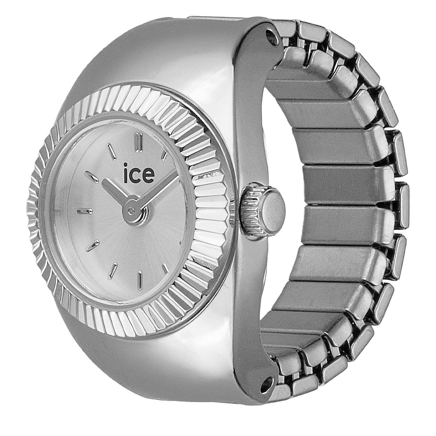 ice-watch Uhrenring Chouchou 025514, Armbanduhr, Damenuhr, Edelstahlarmband, analog