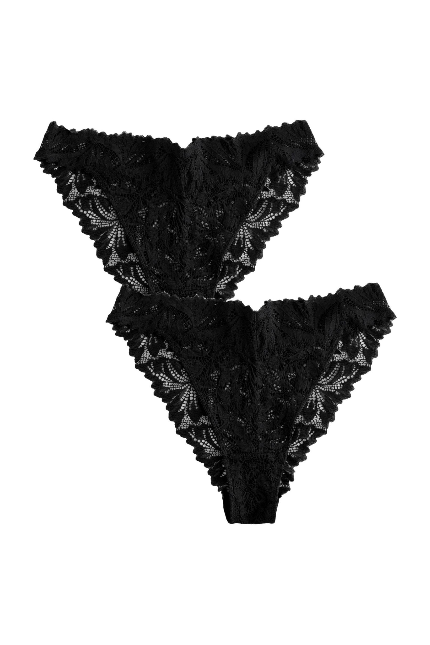 Tanga 2er-Pack Comfort Spitzenslips, Tanga