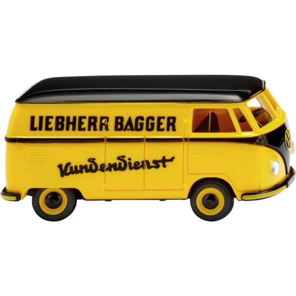 Modelleisenbahn-Straße Wiking 078819 H0 PKW Modell Volkswagen T1 (Typ 2) Kastenwagen "Liebher