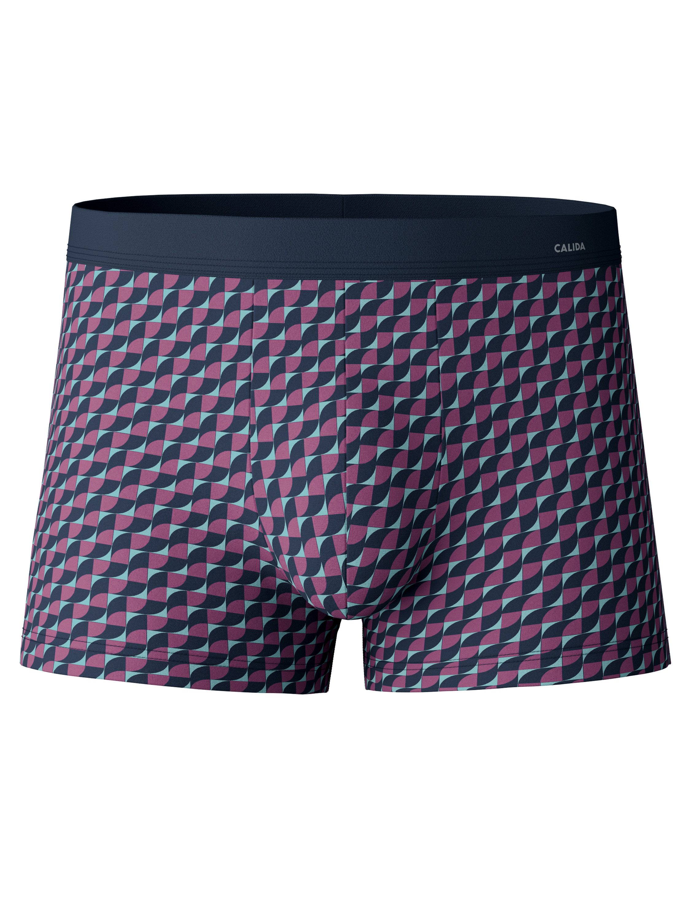 CALIDA Boxer Cotton Code Design Herren (1-St) günstig online kaufen