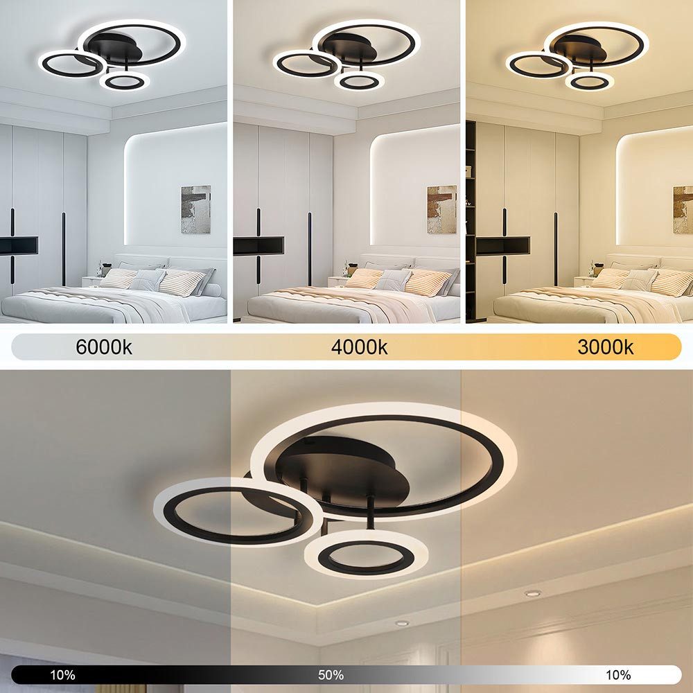 Merry 2024 Deckenleuchte LED Deckenleuchte Dimmbar günstig online kaufen