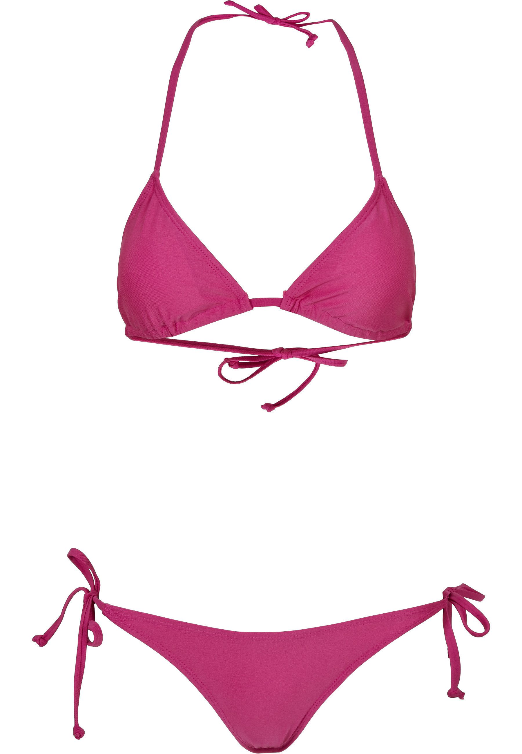 URBAN CLASSICS Bügel-Bikini Urban Classics Damen Ladies Recycled Triangle Bikini